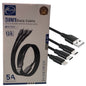 3-in-1 Fast Charging Cable | 100W | 480Mbps | 120cm | Type-C, Micro, Lightning