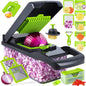 16-in-1 High-Quality Mandoline Slicer & Vegetable Chopper | Multifunctional Food Cutter, Grater & Shredder for Kitchen
