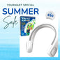 Wearable Neck Fan & Air Purifier | Arctic Air Freedom | USB Rechargeable 3-Speed Personal Cooler for Indoor & Outdoor Use | Random Color