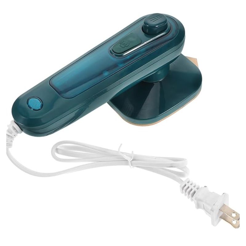 Portable Mini Steam Iron | Handheld Garment Steamer for Quick Wrinkle Removal at Home & Travel