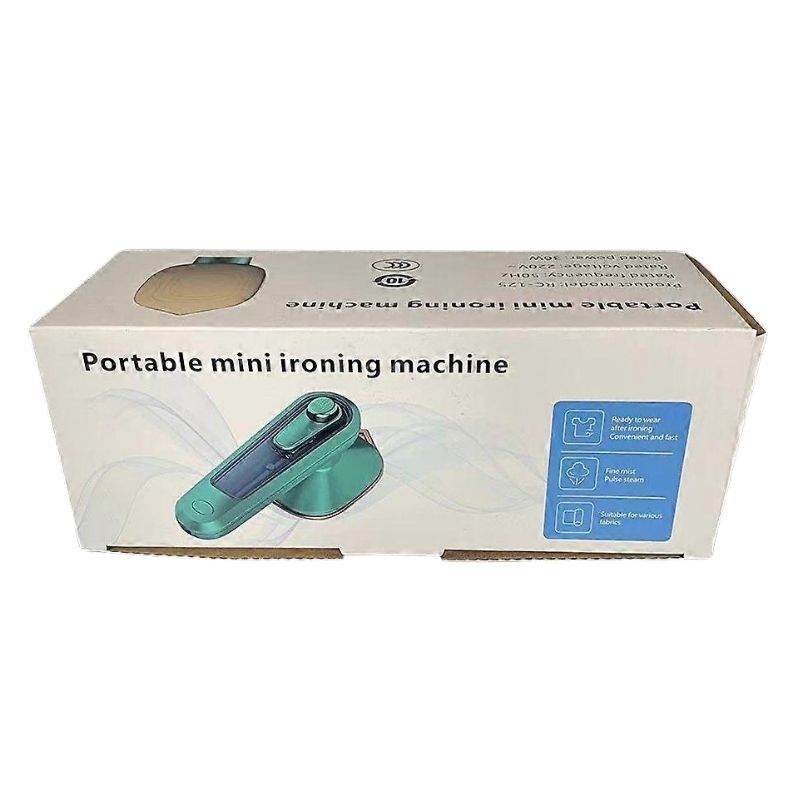 Portable Mini Steam Iron | Handheld Garment Steamer for Quick Wrinkle Removal at Home & Travel