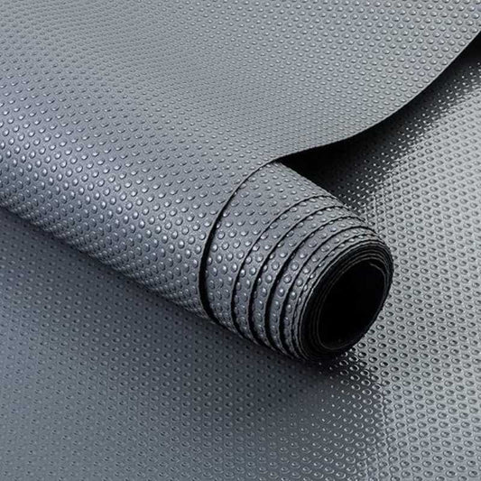 Anti-Slip Fridge & Shelf Mat | Waterproof & Washable Sheet for Kitchen, Drawer, Cabinet Use | Dark Grey Color